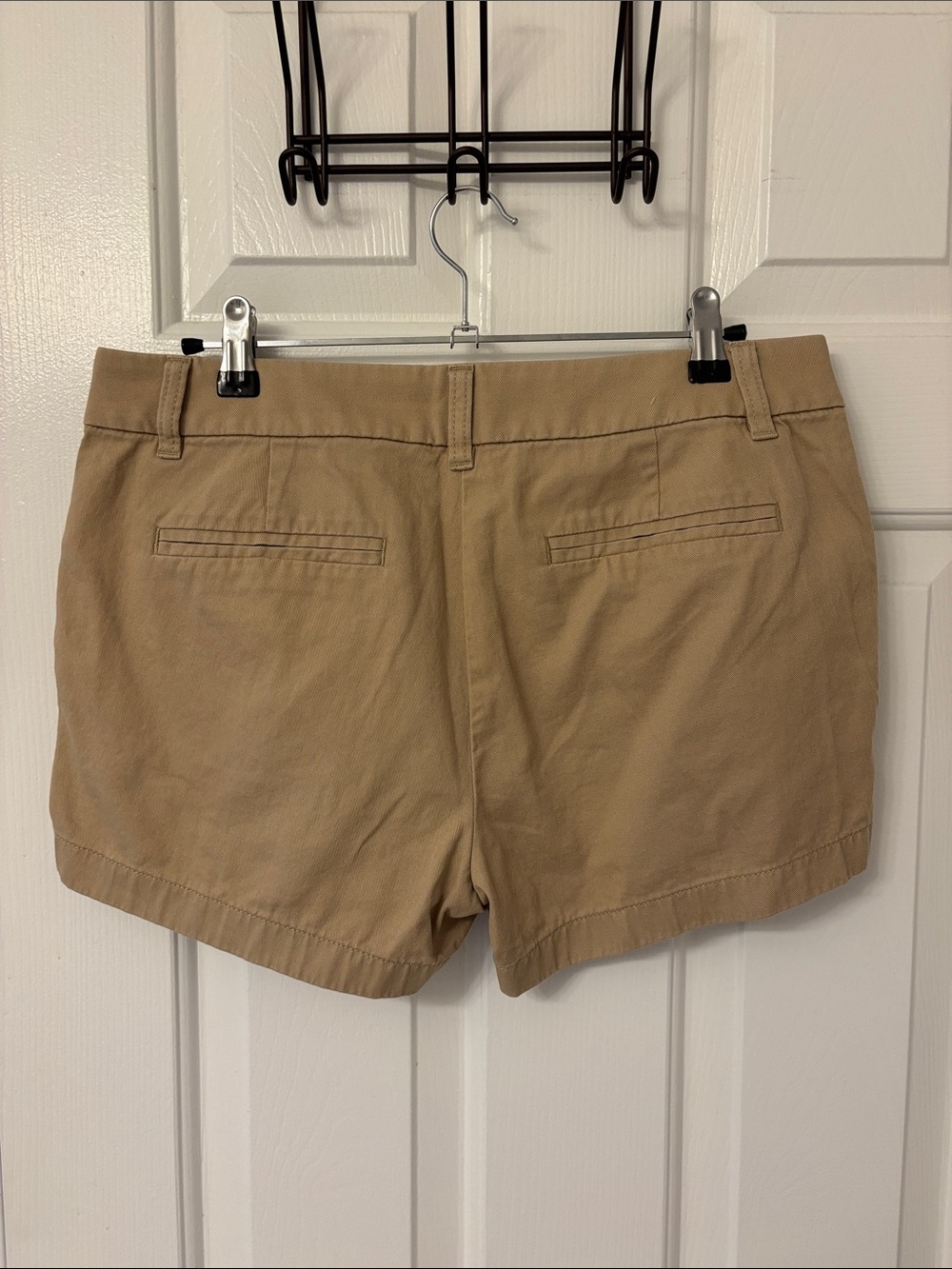 J. Crew Tan Cotton Chino Shorts NWOT - Picture 2 of 3